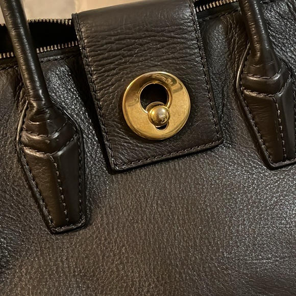YSL Leather & Canvas Muse Two Handbag - Picture 3 of 12